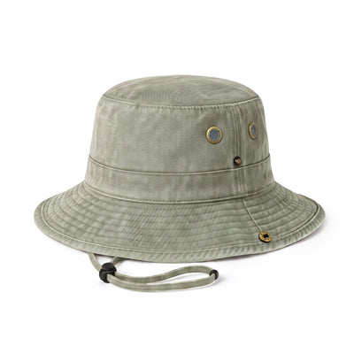 Wide Brim Bucket Hat for Summer – Cotton UPF Protection & Adjustable Fit