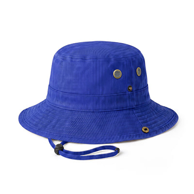 Wide Brim Bucket Hat for Summer – Cotton UPF Protection & Adjustable Fit
