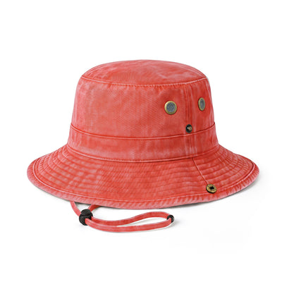 Wide Brim Bucket Hat for Summer – Cotton UPF Protection & Adjustable Fit