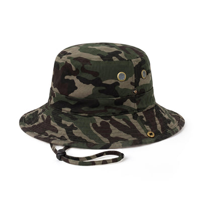 Wide Brim Bucket Hat for Summer – Cotton UPF Protection & Adjustable Fit