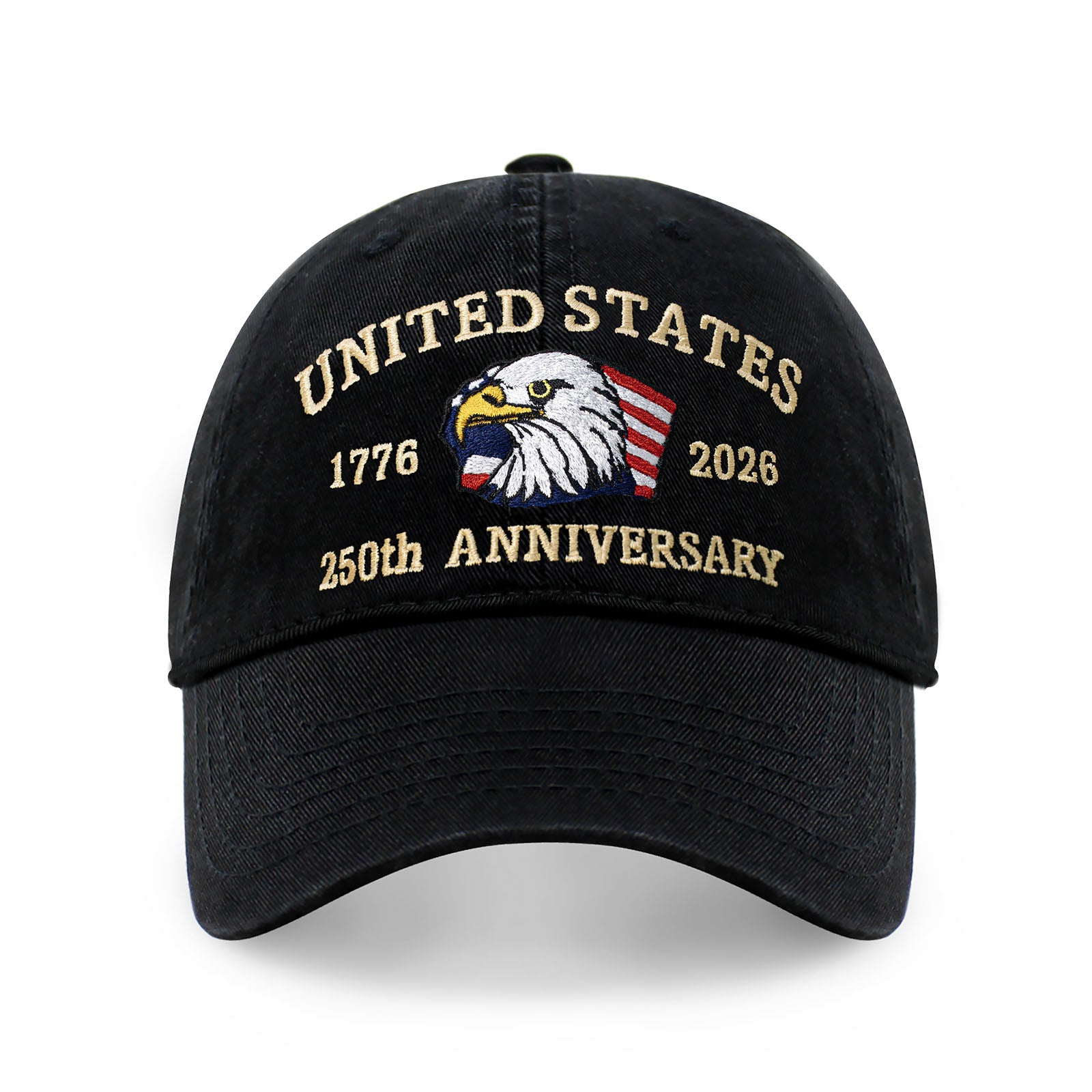 250th Anniversary USA Embroidered Dad Hat – Adjustable Cotton Baseball Cap