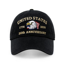 250th Anniversary USA Embroidered Dad Hat – Adjustable Cotton Baseball Cap