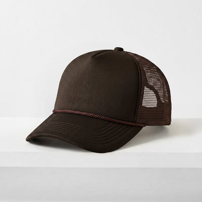 Classic Foam Trucker Cap – Adjustable Mesh Trucker Hat