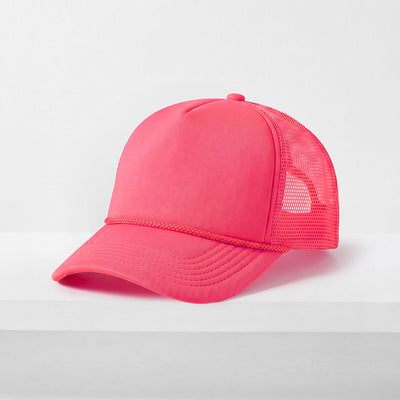 Classic Foam Trucker Cap – Adjustable Mesh Trucker Hat