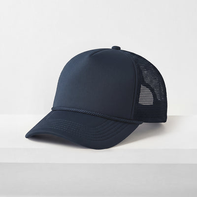 Classic Foam Trucker Cap – Adjustable Mesh Trucker Hat