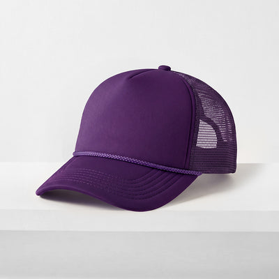 Classic Foam Trucker Cap – Adjustable Mesh Trucker Hat
