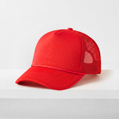 Classic Foam Trucker Cap – Adjustable Mesh Trucker Hat