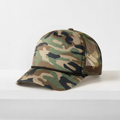 Classic Foam Trucker Cap – Adjustable Mesh Trucker Hat