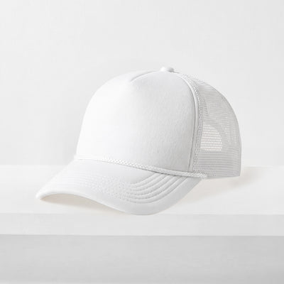 Classic Foam Trucker Cap – Adjustable Mesh Trucker Hat