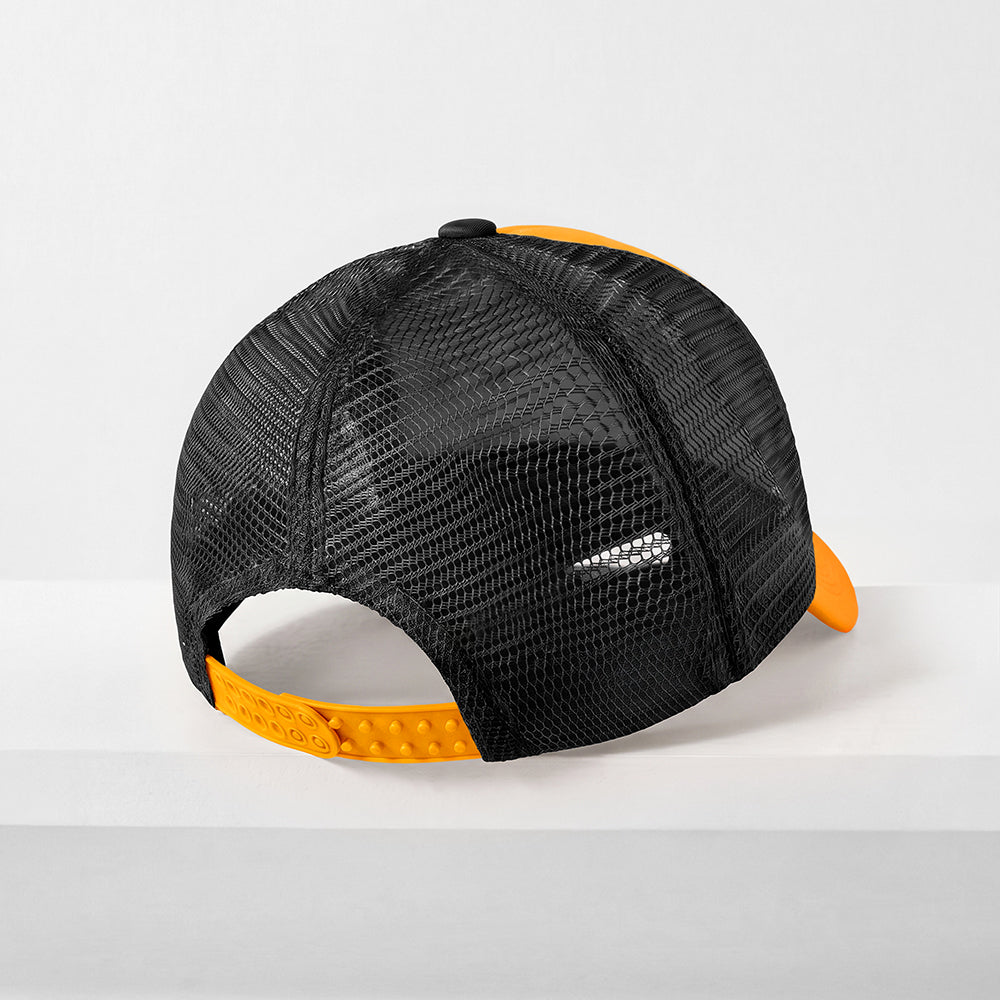 Two-Tone Foam Trucker Cap with Rope – Adjustable Mesh Trucker Hat