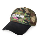 Custom Two-Tone Foam Cap with Rope