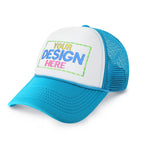 Custom Two-Tone Foam Cap with Rope