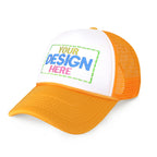 Custom Two-Tone Foam Cap with Rope