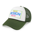 Custom Two-Tone Foam Cap with Rope