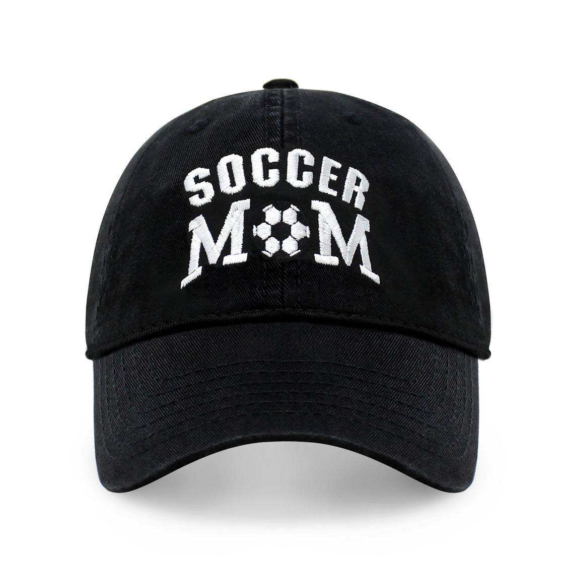 Soccer Mom Embroidered Dad Hat – Adjustable Cotton Baseball Cap