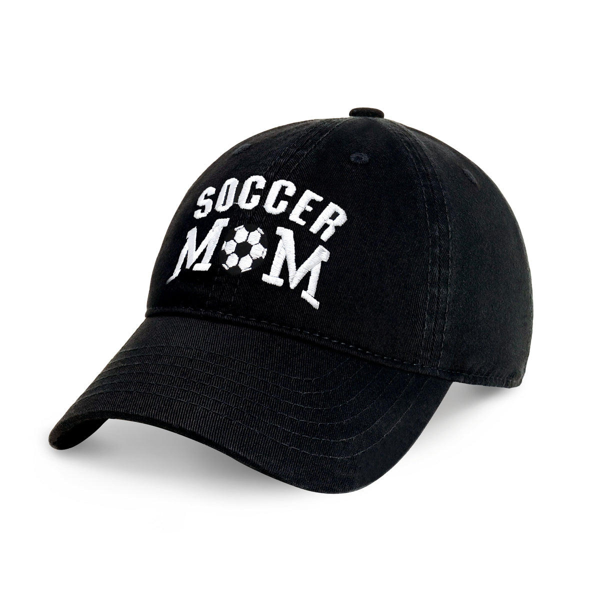 Soccer Mom Embroidered Dad Hat – Adjustable Cotton Baseball Cap