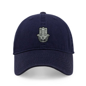 Hamsa Design Embroidered Cap