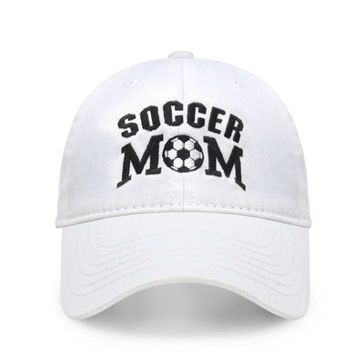 Soccer Mom Embroidered Dad Hat – Adjustable Cotton Baseball Cap