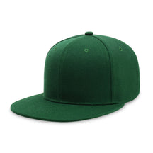 Classic Flat Bill Snapback – Polyester Adjustable Fit & Breathable