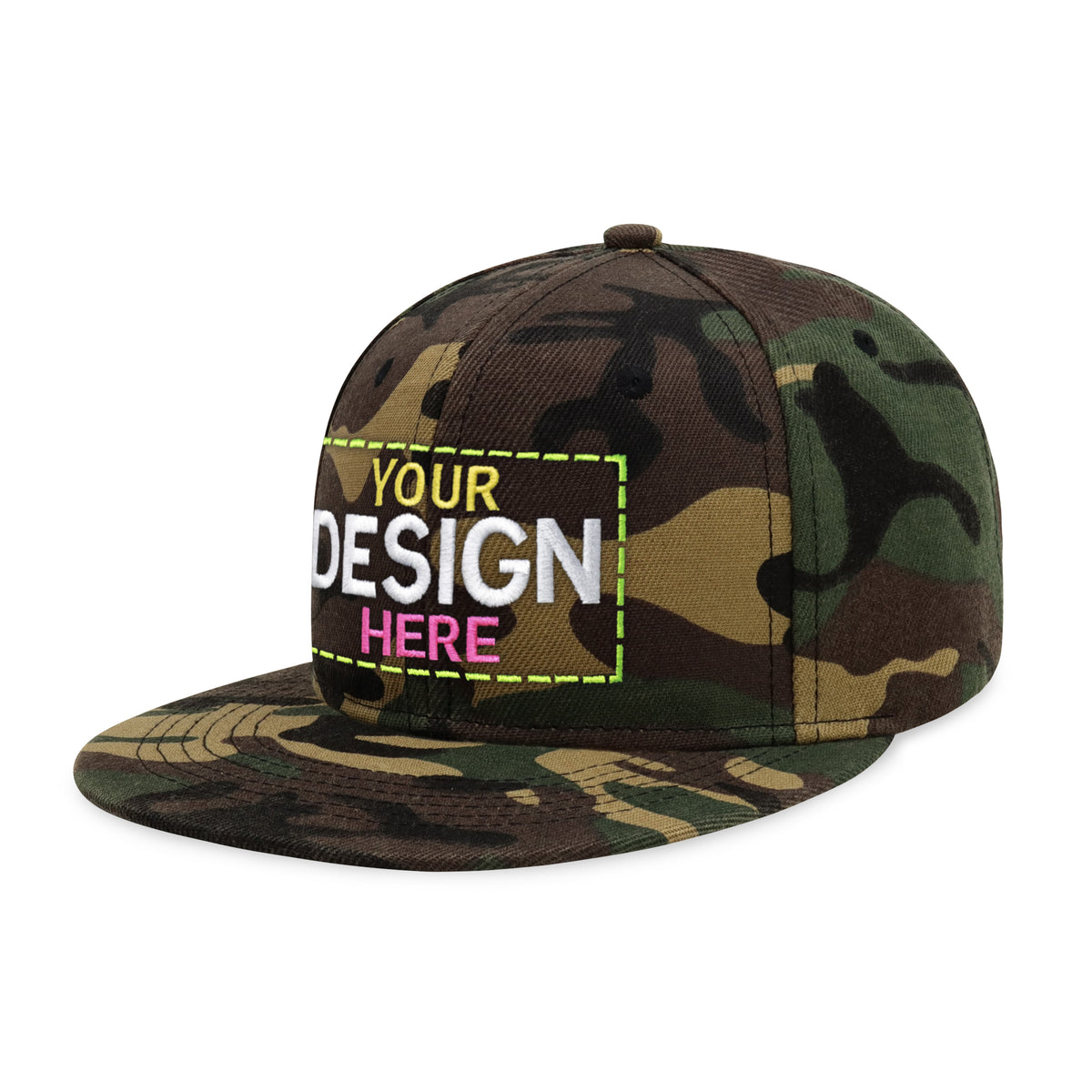 Custom Flat Bill Snapback