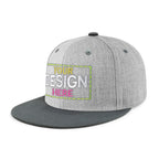 Custom Two-Tone Edge Flat Bill