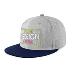 Custom Two-Tone Edge Flat Bill