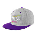 Custom Two-Tone Edge Flat Bill