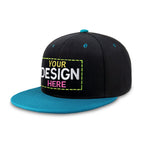Custom Two-Tone Edge Flat Bill
