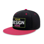 Custom Two-Tone Edge Flat Bill