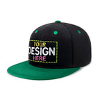 Custom Two-Tone Edge Flat Bill
