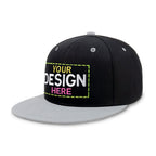 Custom Two-Tone Edge Flat Bill