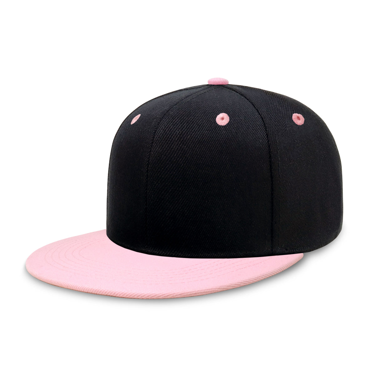 1 Pack  Two-Tone Edge Snapback - Black/Hunter Green