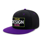 Custom Two-Tone Edge Flat Bill