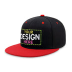 Custom Two-Tone Edge Flat Bill