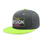 Custom Two-Tone Edge Flat Bill