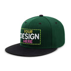 Custom Two-Tone Edge Flat Bill