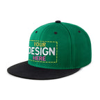 Custom Two-Tone Edge Flat Bill