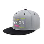 Custom Two-Tone Edge Flat Bill