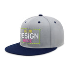 Custom Two-Tone Edge Flat Bill