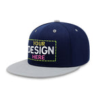 Custom Two-Tone Edge Flat Bill