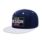 Custom Two-Tone Edge Flat Bill