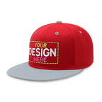 Custom Two-Tone Edge Flat Bill