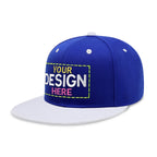 Custom Two-Tone Edge Flat Bill