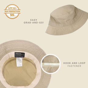 Classic Washed Cotton Bucket Hat