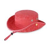 Wide Brim Bucket Hat for Summer – Cotton UPF Protection & Adjustable Fit