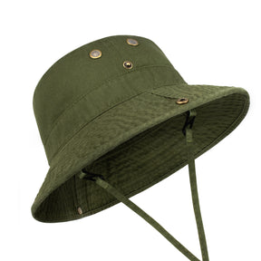 Wide Brim Bucket Hat