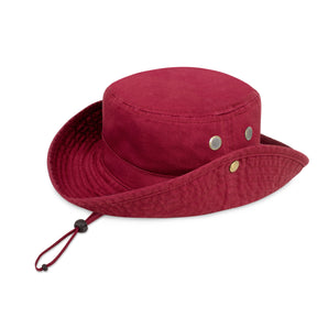 Wide Brim Bucket Hat