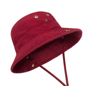 Wide Brim Bucket Hat