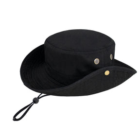 Wide Brim Bucket Hat