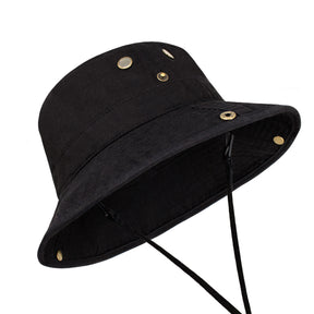 Wide Brim Bucket Hat